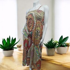 India Boutique Multicolor Patterned Dress